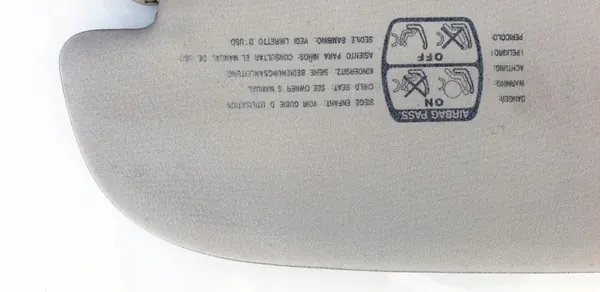 Peugeot 307cc Auringonsuoja OEM KD5050 Oikea puoli image 9