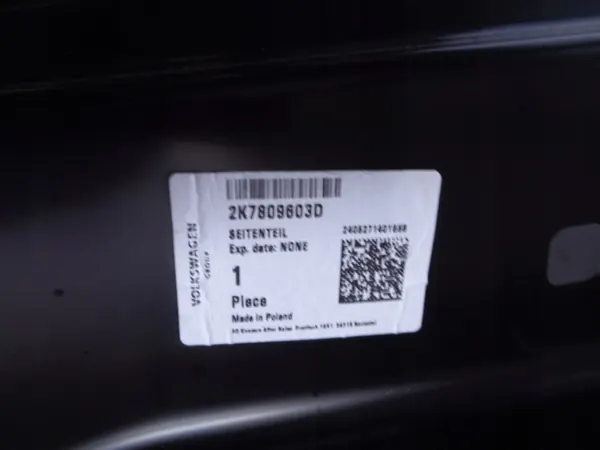 OEM 2K7809603D Left Front Pillar for VW Caddy image 5