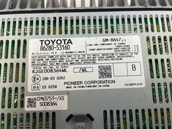 Lexus IS220 Servopumpe OEM 8628053160 image 3