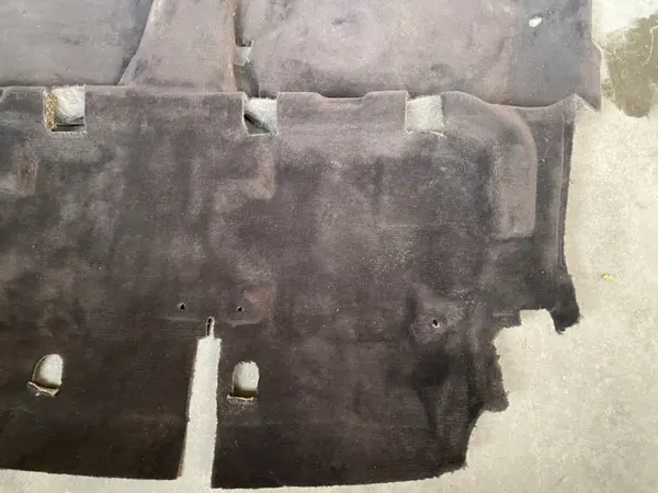Käytetty musta lattiamatto OEM WYKŁADZINA/SDV10558 image 7