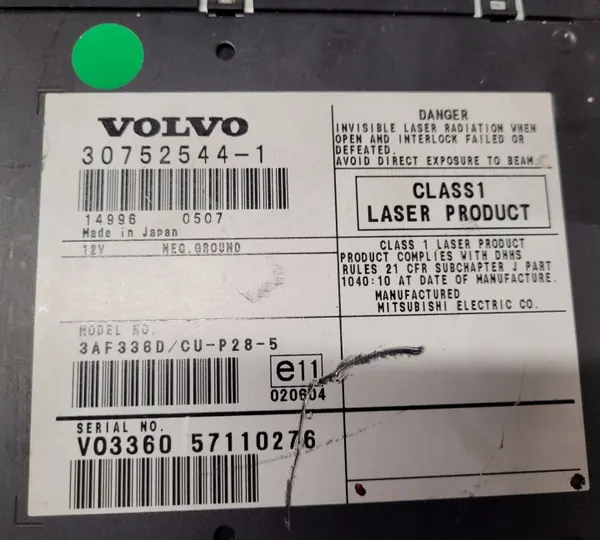 Changer CD Volvo OEM 307525441 pour XC90 I 2.4L Diesel image 4