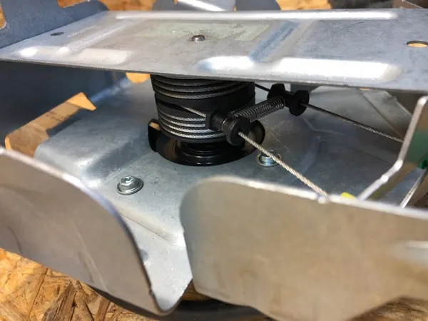Mécanisme de rouleau coffre BMW OEM 7232773 BROS image 5
