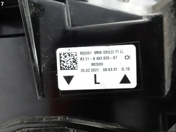 BMW 5 G31 Touring Kombi LCI Lift Luz LED Trasera Derecha EU image 8