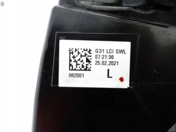 BMW 5 G31 Touring Kombi LCI Lift Luz LED Trasera Derecha EU image 9