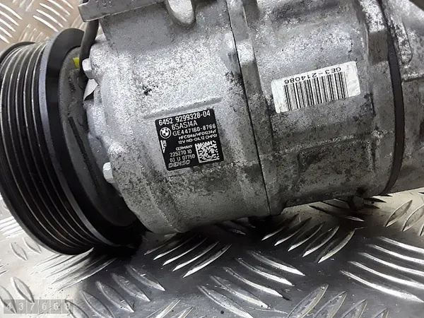 Compressore Aria Condizionata BMW F30 F31 B47 OEM 6452 9299328-04 image 6