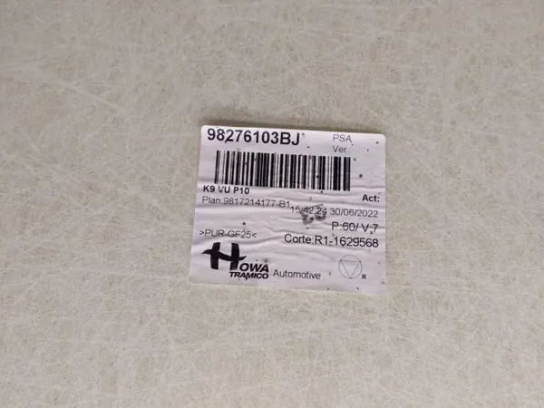 Techo Toyota ProAce City OEM 98276103BJ Usado image 10