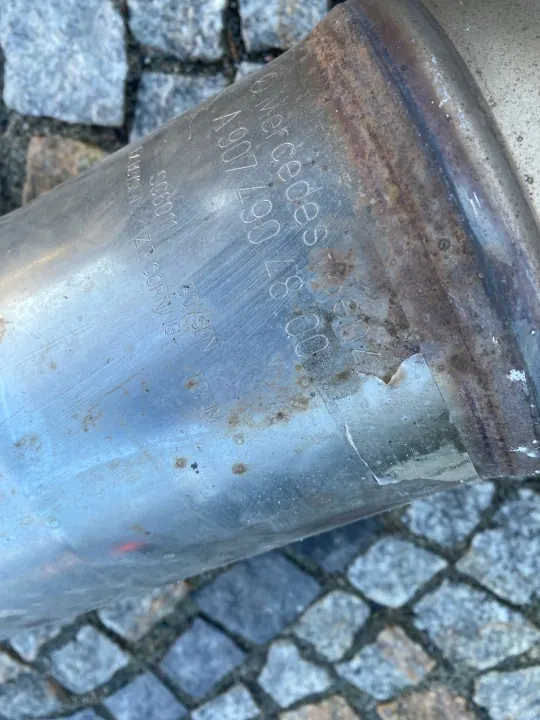 Mercedes Sprinter 907 Pakoputken Vaimennin DPF OEM 9074904800 image 6