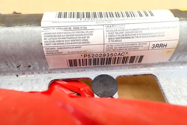 DODGE JOURNEY I 09- 2.0CRD AIRBAG CURTAIN RH image 4