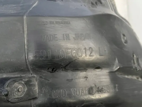 Left Wheel Arch Subaru Impreza 08-12 OEM 59110FG012 image 9