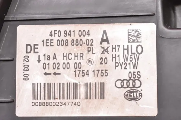 Rechtes Scheinwerfer Audi A6 C6 Kombi 04-08 4F0941004A image 9