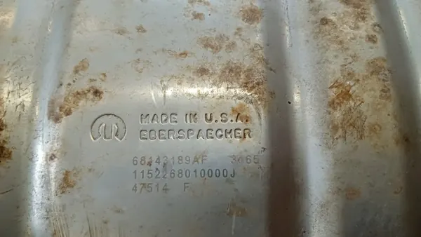 Chrysler 200 2.4 Silenciador OEM 68143189AF 2015-2017 image 3