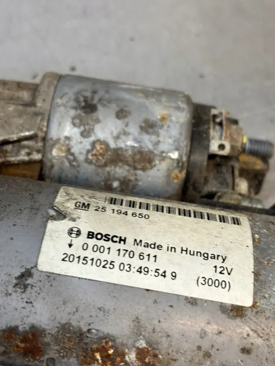 Starter Opel Mokka A 25194650 OEM Used image 4