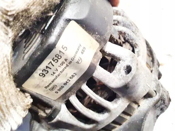 Opel Astra Generaattori 2003 93175815 image 4