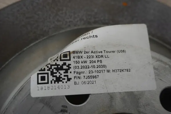 Bremscheiben & Beläge Set OEM 6891086 für BMW image 3
