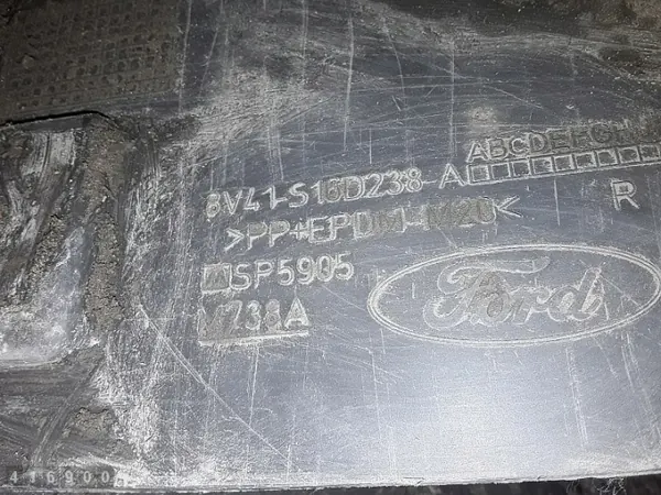 Moldura de pilar Ford OEM 8V41-S16D238 - Estado usado image 6
