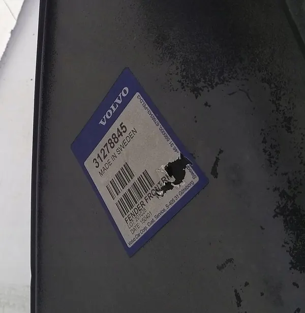 Parafango anteriore destro 31278845 Volvo V50 S40 image 9