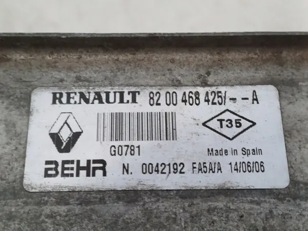 Intercooler RENAULT MEGANE 2 II 1.9 DCI image 8