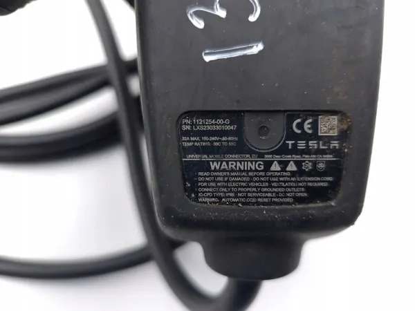 Tesla OEM 112125400G EV-latauskaapeli - Käytetty image 5