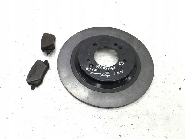 Bromsskiva OEM N7000 Höger bak 300x10mm image 2