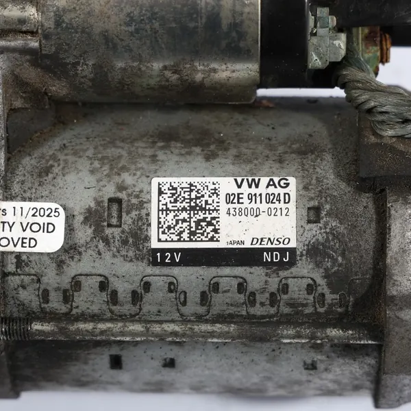 Motor de arranque VW Golf Mk7 Audi A3 8V Denso 02E911024D image 4