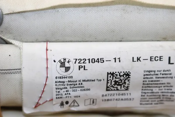 Vasen ilmalaitteisto OEM 7221045 BMW F30:lle image 4
