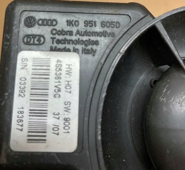 OEM 1K0951605D hälytysääni VW Audi Skoda Seat image 3