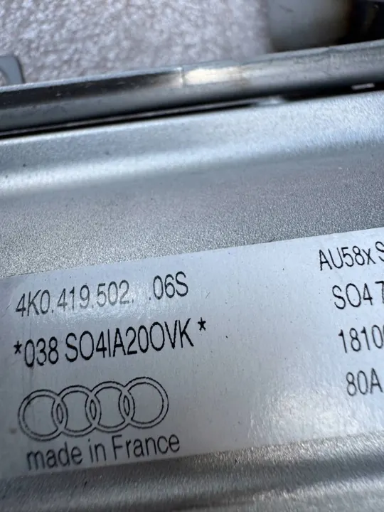 Audi OE 4K0419502 Columna Dirección Usada image 4