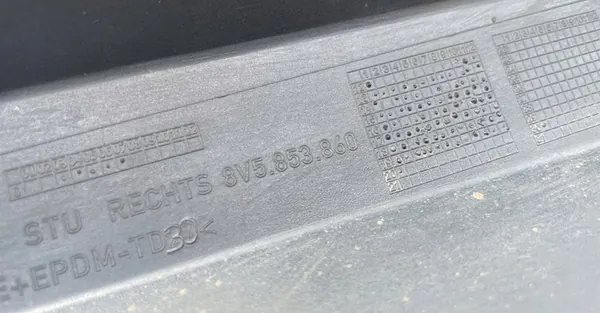 Audi A3 S3 RS3 Side Skirt Left Right 12-19 OEM image 7