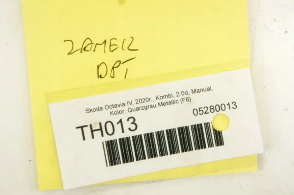 Skoda Octavia IV Right Rear Door Lock TH013 A6L-5TA839016L image 7