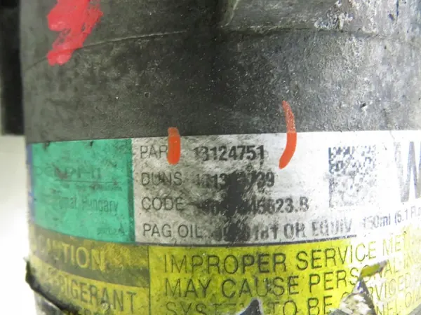 A/C Kompressori Opel Astra H Zafira B 1.7CDTI 13124751 image 6