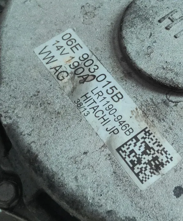 AUDI A8 D4 3.0 TFSI Vaihtovirtageneraattori image 2