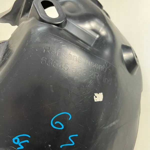 Vasen etupyörän kaari Renault Megane III OE 638452549R image 5