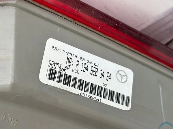 MERCEDES GL X164 LÁMPARA TRASERA IZQUIERDA DERECHA A1648203364 A1648203464 image 6