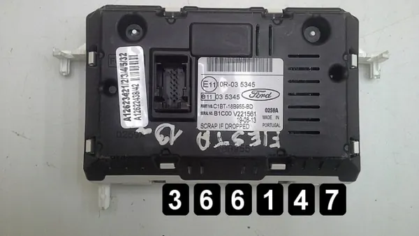 Écran d'affichage Ford Fiesta OEM C1BT18B955BD image 3