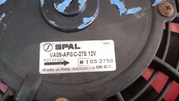 Ventilateur d'unité de refroidissement Spal VA09-AP8/C-27S image 3