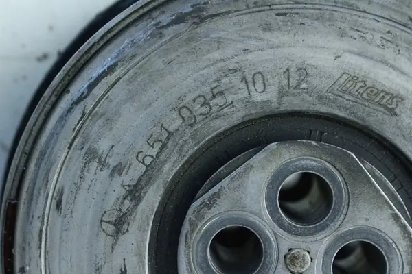 Polia do virabrequim A6510351012 Mercedes GLK X204 2.2 CDI image 3