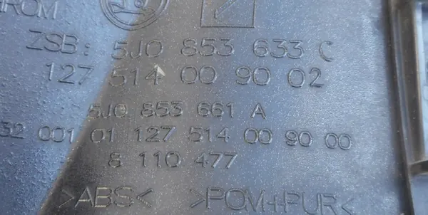 Skoda Fabia II Lift Grill 5J0853633C image 9