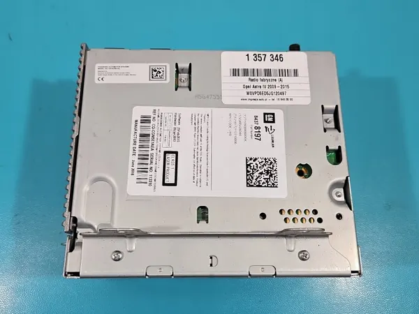 Factory Radio Opel Astra IV J 84378197 image 3