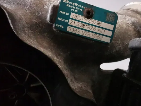Kia OEM 28231-2B790 Turbolader voor 1.6T-GDI image 6