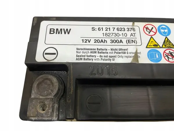 AGM Start-Stop Accu 12V 20Ah 300A BMW/MINI 2018 OEM image 2