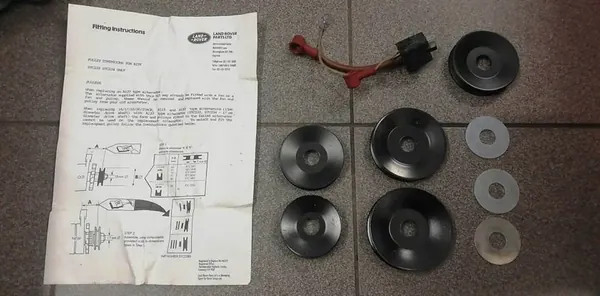 Set Alternatore LAND ROVER STC233 STC234 image 2