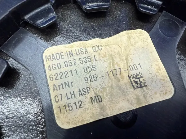 AUDI A6 S6 Vasemman Peilin Lisäosa 4G0857535E image 5