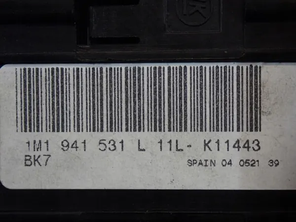 SEAT LEON I 99-05 Lichtschalter 1M1941531L image 6