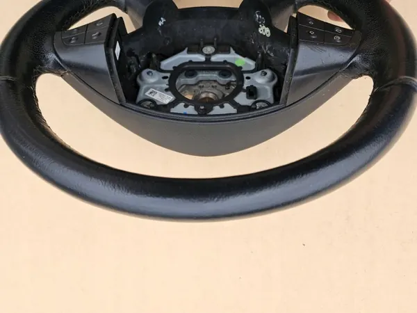 OEM 1644601703 Musta nahka ohjauspyörä Mercedes B-luokka image 7