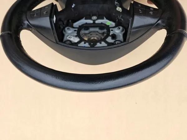 OEM 1644601703 Musta nahka ohjauspyörä Mercedes B-luokka image 8
