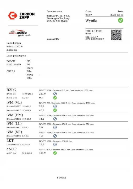 Inyector OEM 0445110239 para Citroen C4 1.6 HDI 90CV image 3