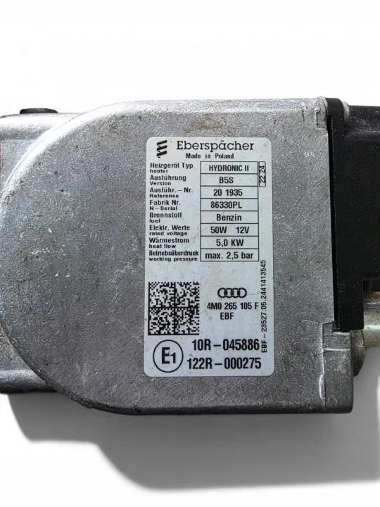 AUDI A6 S6 C8 Webasto Standheizung 4K0265081R image 4