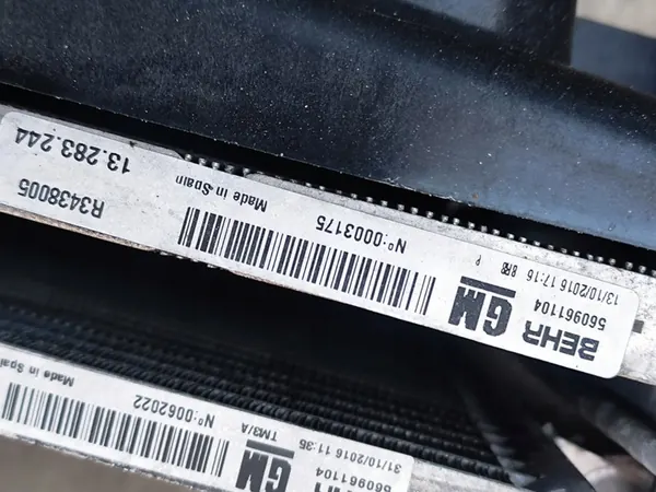 Conjunto de Radiadores OPEL MERIVA B 1.4 image 8