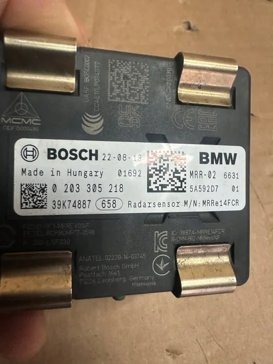 BMW 5A592D7 ACC-radarsensor för 3-serie G20/G21 image 4