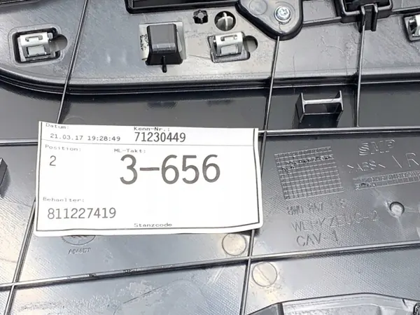 OEM LORK-2068-117090 Oven Verhoilu Etu Oikea Audi A4 B9 image 4